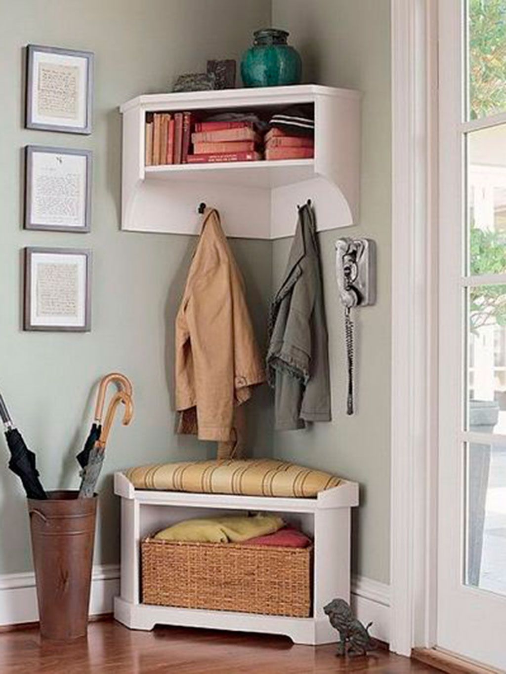 Ideas para decorar un recibidor pequeño y aprovechar el espacio