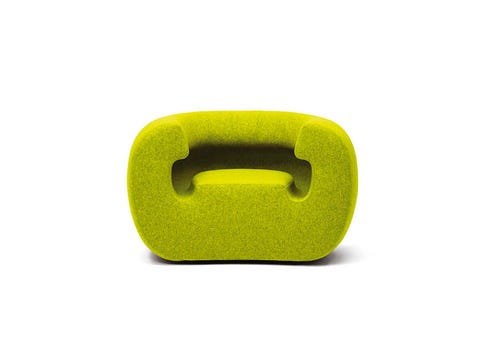 Green, Yellow, Furniture, Chair, 