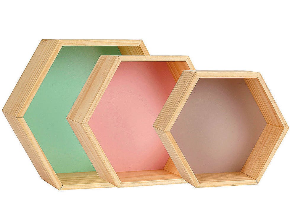 Pink, Wood, Box, Furniture, Shelf, Square, Rectangle, 