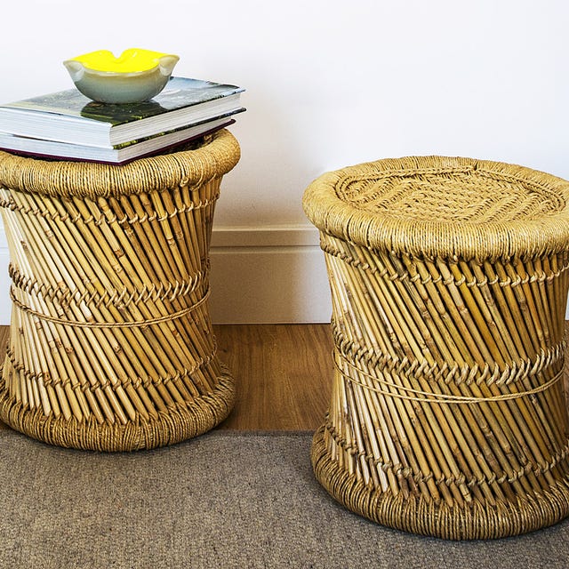 Wicker, Table, Coffee table, Furniture, Metal, 