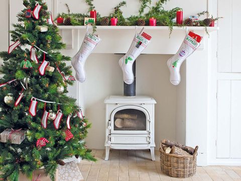 Christmas decoration, Interior design, Holiday, Christmas ornament, Christmas tree, Holiday ornament, Christmas, Wicker, Basket, Home, 