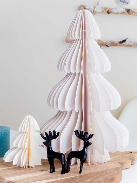 White, Product, Christmas decoration, Christmas tree, Room, Tree, Furniture, Interior design, 