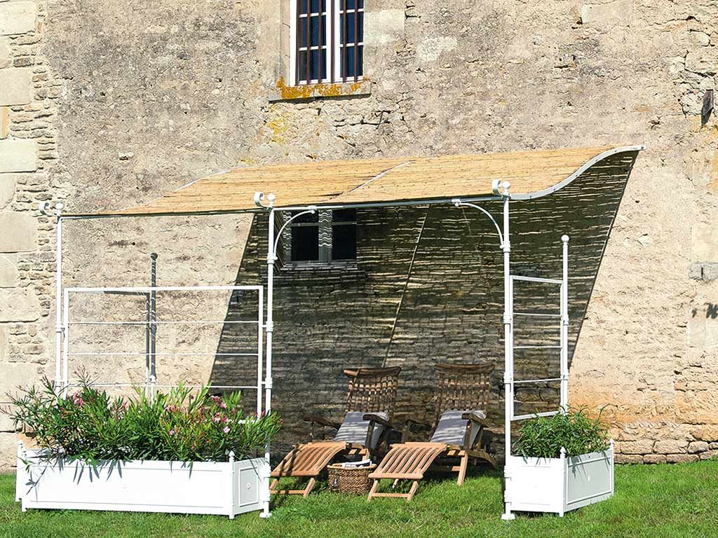 Pérgola de cañizo