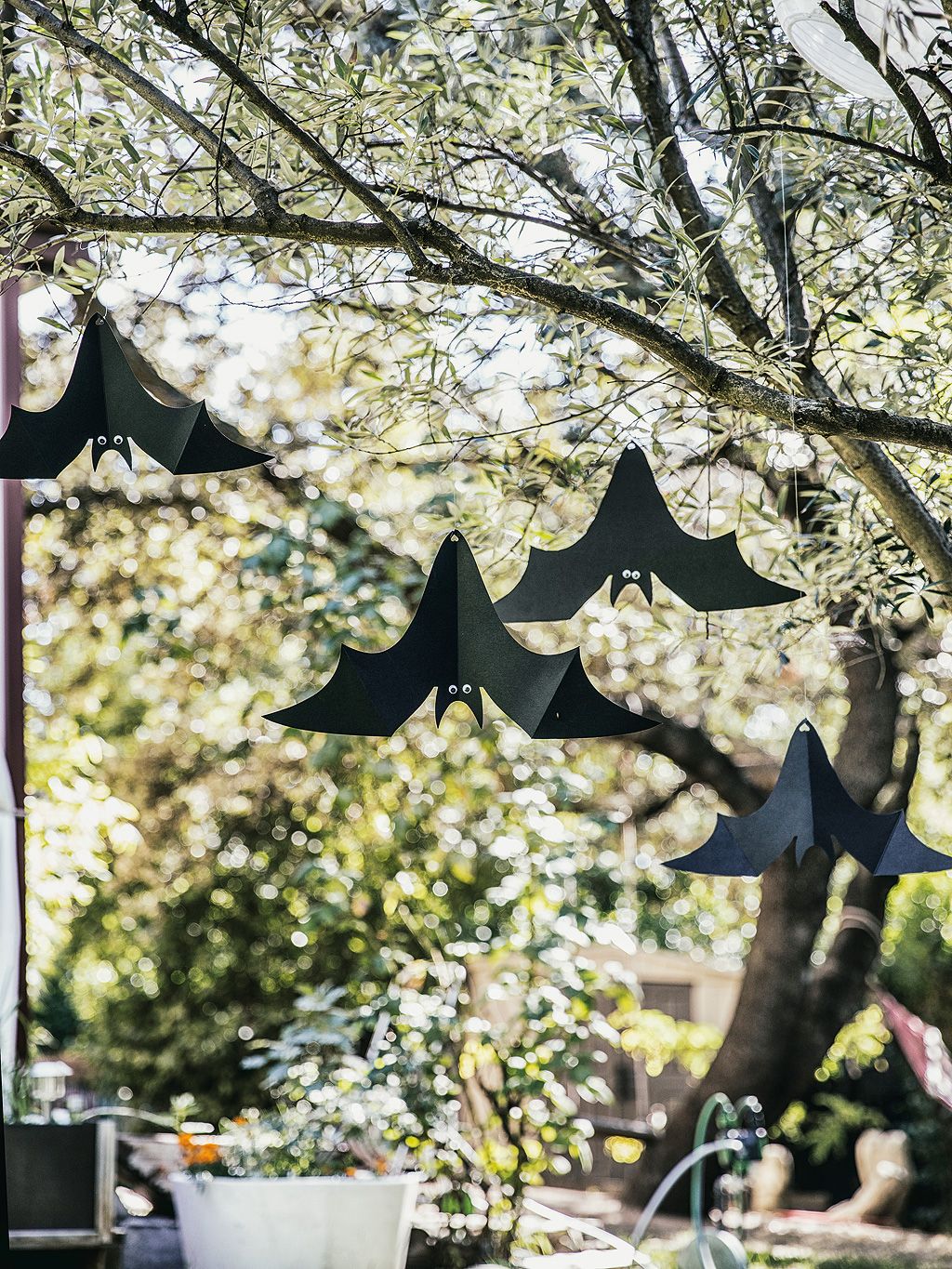 Grapschende murciélago animatronic 86cm como decoración de Halloween 