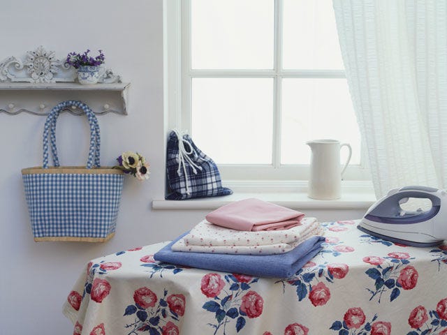 Room, Interior design, Textile, Linens, Window covering, Curtain, Window treatment, Home accessories, Bag, Grey, 