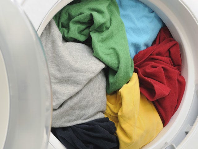 Washing machine, Laundry, Green, Clothes dryer, Yellow, Washing, Major appliance, Circle, 