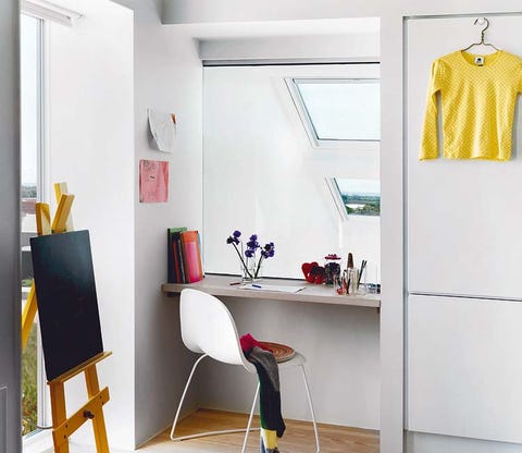 Room, Interior design, Wall, Clothes hanger, Ceiling, Easel, Grey, Paint, Interior design, Design, 