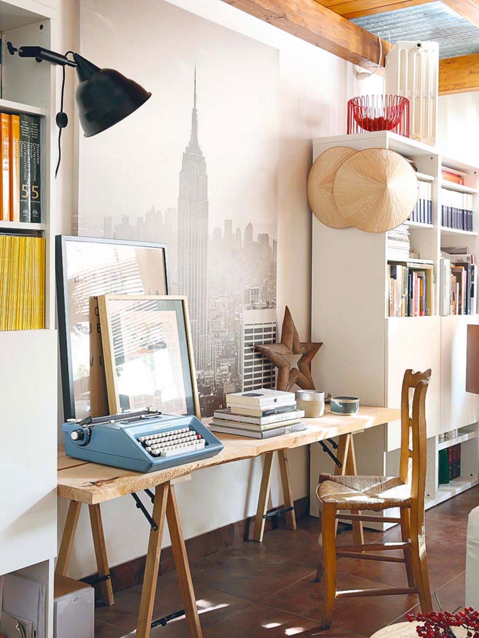 Wood, Interior design, Room, Furniture, Table, Ceiling, Interior design, Shelving, Shelf, Light fixture, 