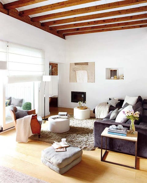 Wood, Room, Interior design, Floor, Flooring, Wall, Ceiling, Living room, Home, Interior design, 