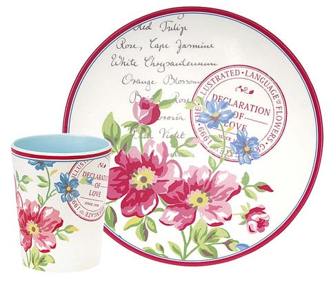 Serveware, Dishware, Cup, Drinkware, Petal, Teacup, Coffee cup, Magenta, Porcelain, Creative arts, 
