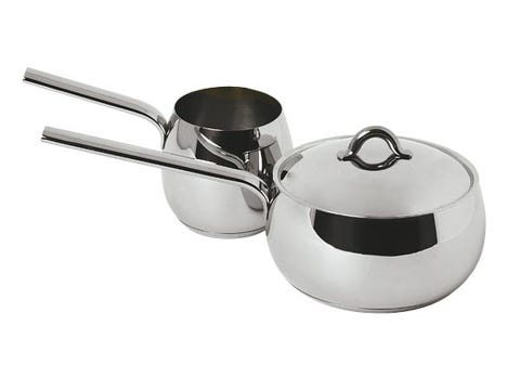 Cookware and bakeware, Metal, Still life photography, Circle, Steel, Silver, Kitchen appliance accessory, Saucepan, Aluminium, Lid, 