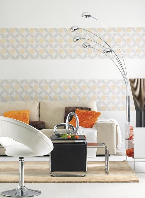 Room, Interior design, Wall, Furniture, Table, Interior design, Home, Lamp, Home accessories, Orange, 