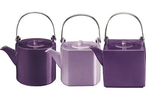 Product, Purple, Cookware and bakeware, Lid, Lavender, Violet, Metal, Kitchen appliance accessory, Kitchen appliance, Silver, 