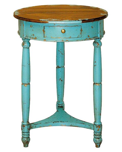 Furniture, End table, Table, Turquoise, Nightstand, Turquoise, Antique, Stool, 