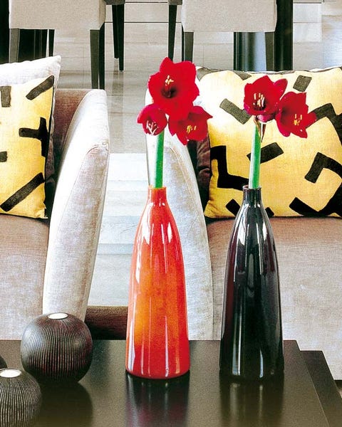 Bottle, Glass bottle, Petal, Carmine, Cut flowers, Flower Arranging, Interior design, Floristry, Artifact, Artificial flower, 