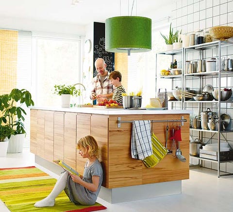 Room, Interior design, Flooring, Floor, Shelving, Countertop, Interior design, Shelf, Houseplant, Kitchen, 