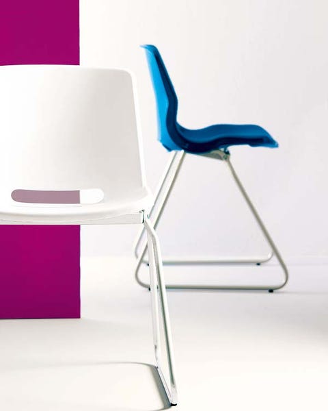 Product, Teal, Aqua, Plastic, Chair, Magenta, Electric blue, Turquoise, Material property, Paint, 