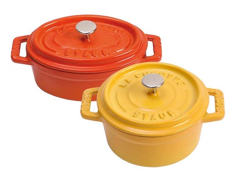 Yellow, Orange, Lid, Amber, Peach, Cookware and bakeware, Maroon, Metal, Circle, Crock, 