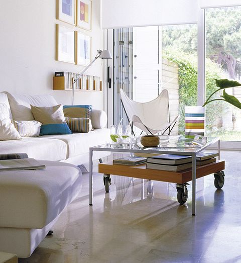 Room, Wood, Interior design, Floor, Furniture, Wall, Couch, Home, Living room, Hardwood, 