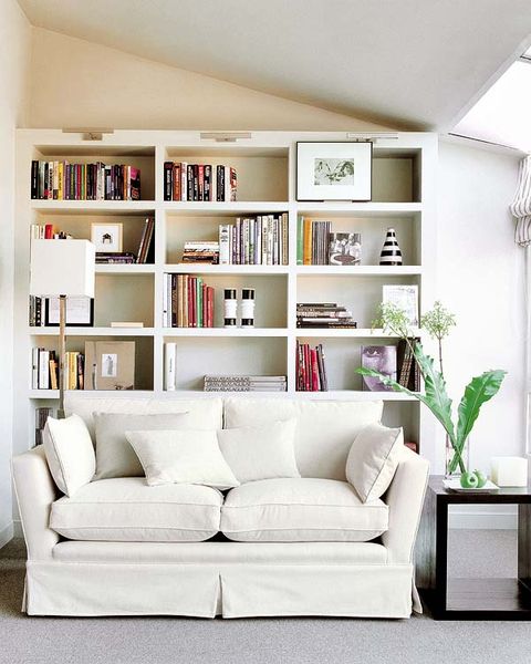 Room, Interior design, Wood, Green, Wall, Living room, Shelf, Shelving, White, Home, 