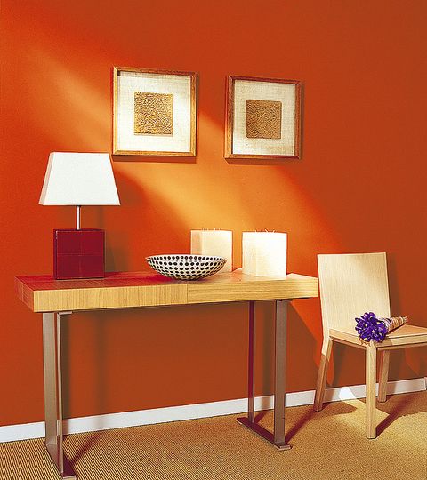Room, Table, Furniture, Interior design, Desk, Lamp, Picture frame, End table, Home accessories, Interior design, 