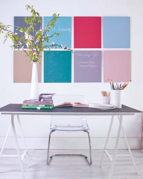 Room, Table, Furniture, Interior design, Desk, Rectangle, Design, Writing desk, Plywood, Square, 