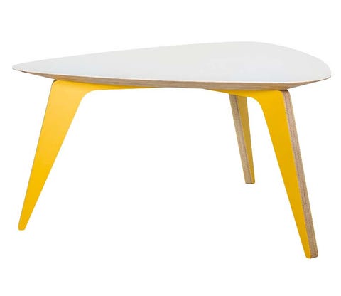 Yellow, Table, Furniture, Line, Tan, Rectangle, Grey, Beige, End table, Material property, 