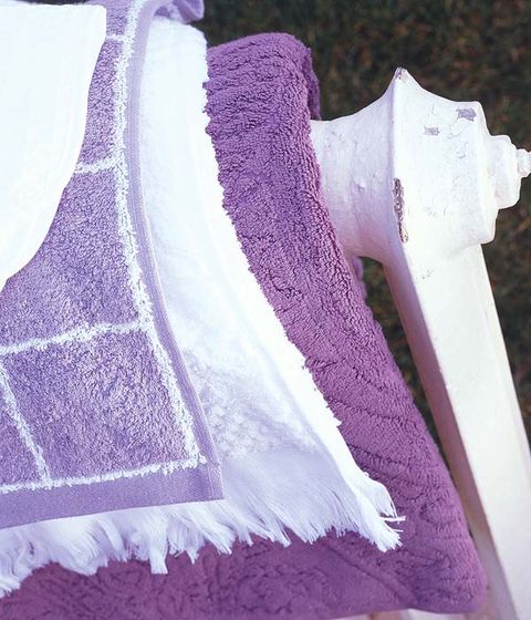 Purple, White, Lavender, Violet, Clothes hanger, Natural material, Fashion design, 