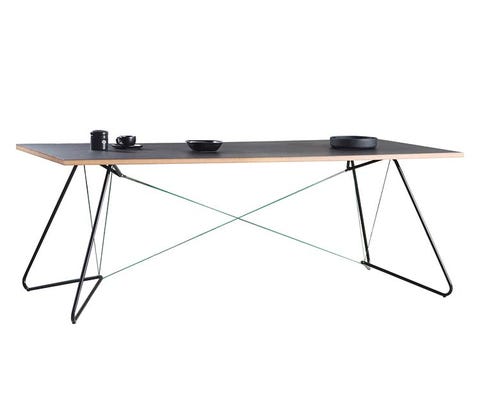 Table, Line, Rectangle, Parallel, Beige, Plywood, Computer monitor accessory, Steel, Balance, 