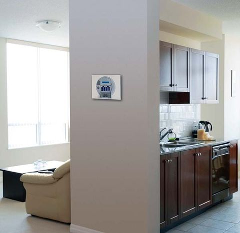 Room, Floor, Interior design, Property, Flooring, White, Cupboard, Home, Major appliance, Cabinetry, 