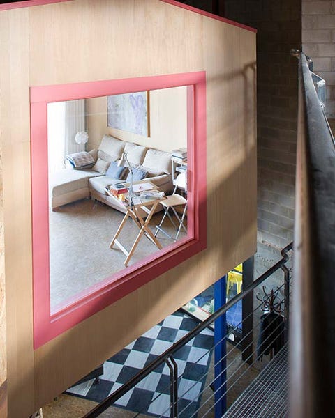 Floor, Flooring, Iron, Pillow, Tile, Outdoor furniture, Handrail, Tile flooring, Wood flooring, 
