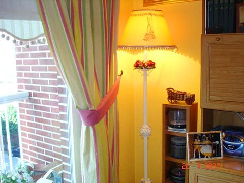Room, Interior design, Textile, Cupboard, Interior design, Drawer, Cabinetry, Window treatment, Window covering, Orange, 