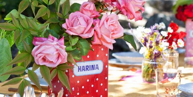 Cómo decorar una mesa de verano Cómo decorar una mesa de verano