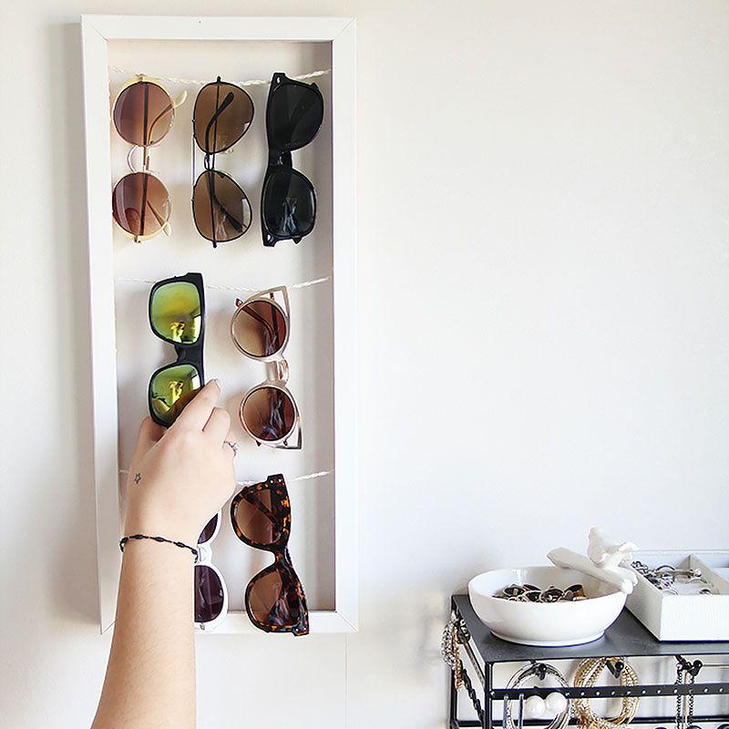 Cajon móvil para gafas DIY  Organizador de gafas de sol, Ideas de  organización de la casa, Lentes de sol