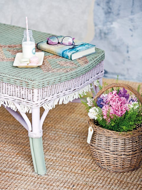 Flower, Lavender, Purple, Petal, Violet, Home accessories, Cut flowers, Basket, End table, Lavender, 