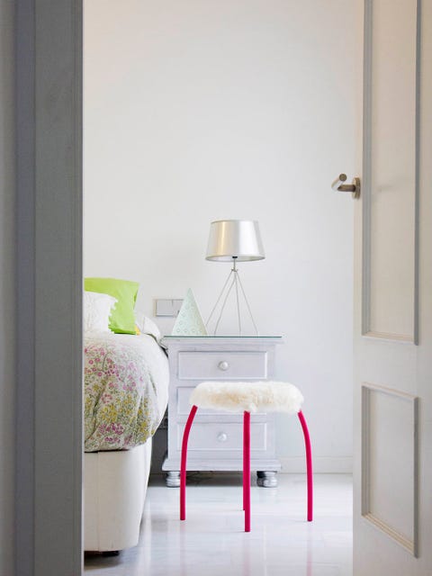 Room, Interior design, Furniture, Wall, Lamp, Interior design, Grey, Door, Home door, Linens, 