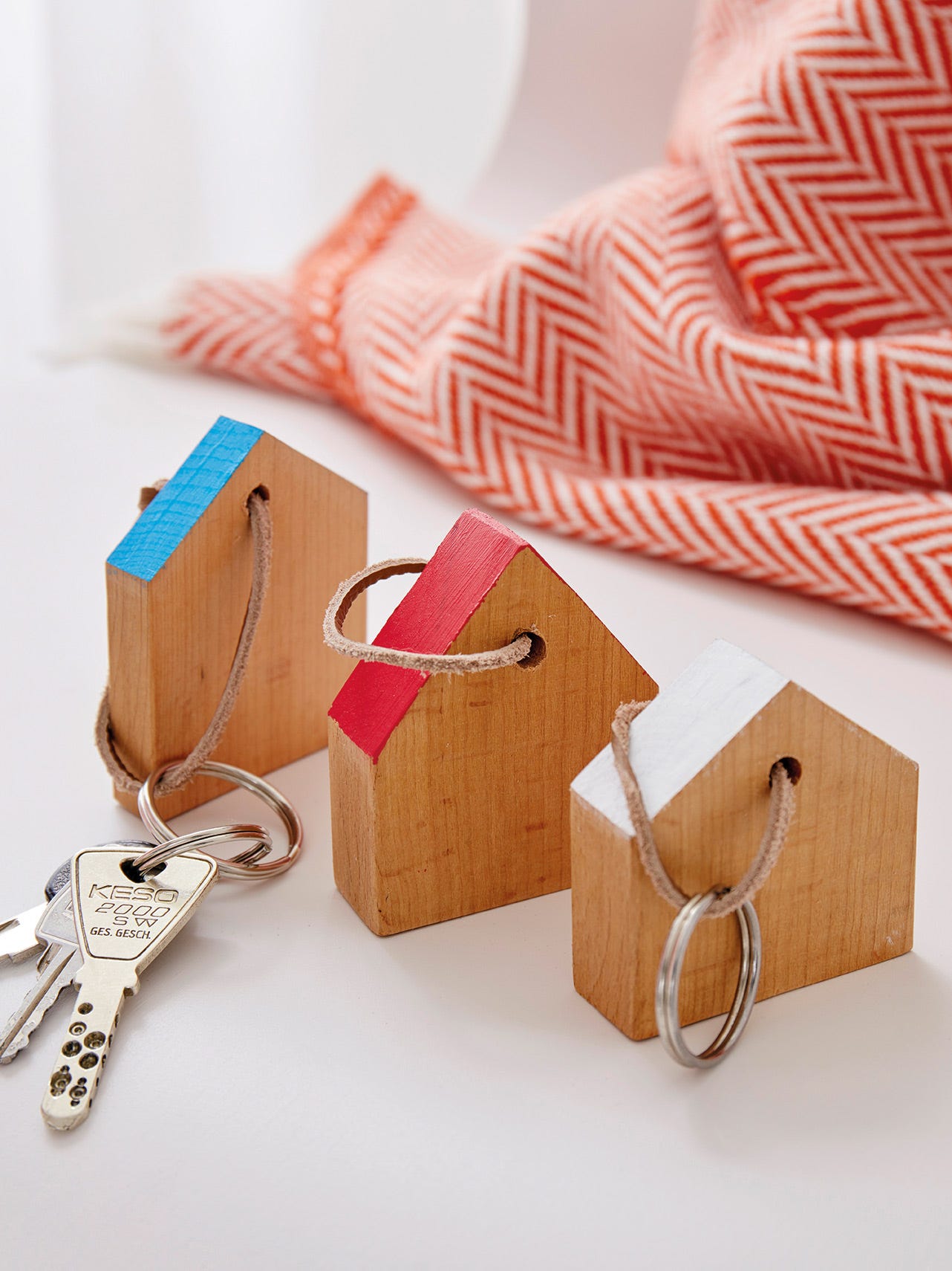 Present, Fashion accessory, Gift wrapping, Wood, Box, Keychain, 