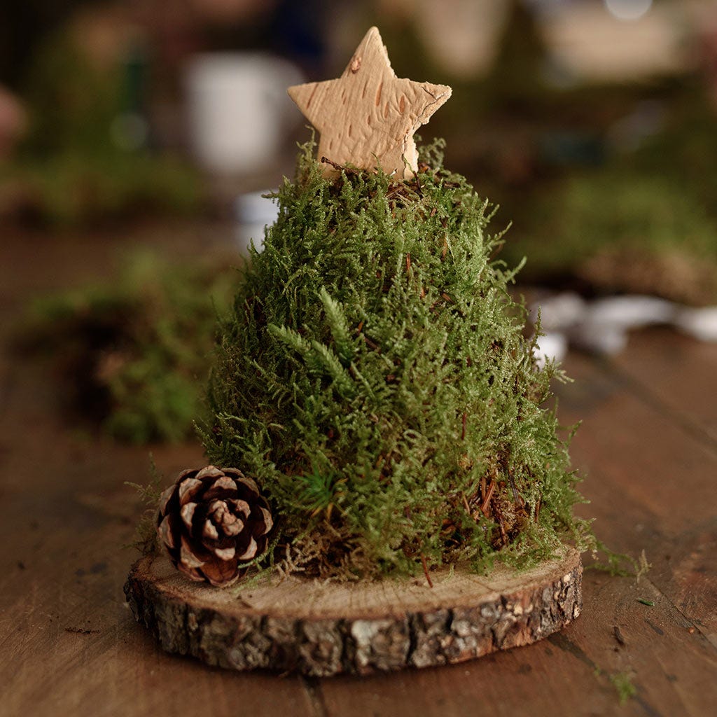 El árbol de Navidad mini DIY que puedes hacer para tu casa