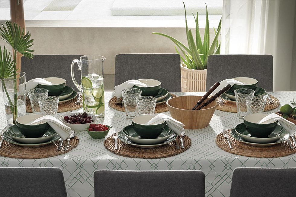 7 caminos de mesa buenos, bonitos y baratos (por menos de 8€) de IKEA y El  Corte Inglés para decorar tu mesa como en la revista El Mueble