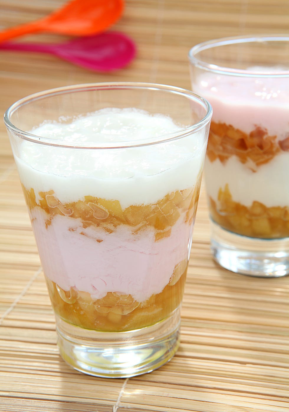 puré de ciruela con yogur