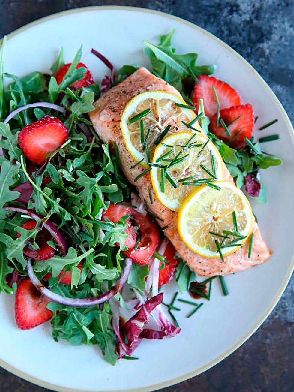 Food, Ingredient, Tableware, Produce, Dishware, Plate, Cuisine, Garnish, Vegetable, Citrus, 