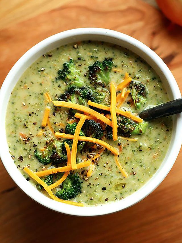 receta crema de brócoli con zanahoria
