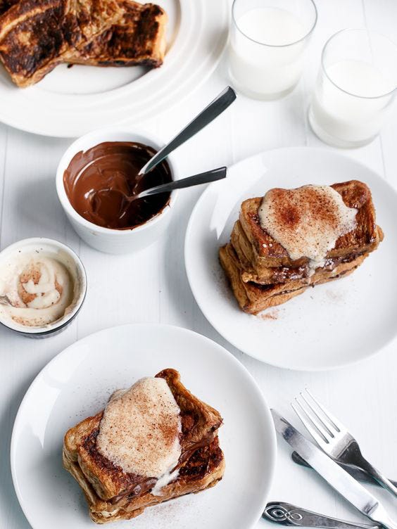 Dish, Food, Cuisine, Ingredient, Dessert, Baked goods, French toast, Breakfast, Produce, Staple food, 