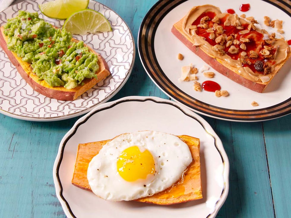 tostadas de boniato patata dulce