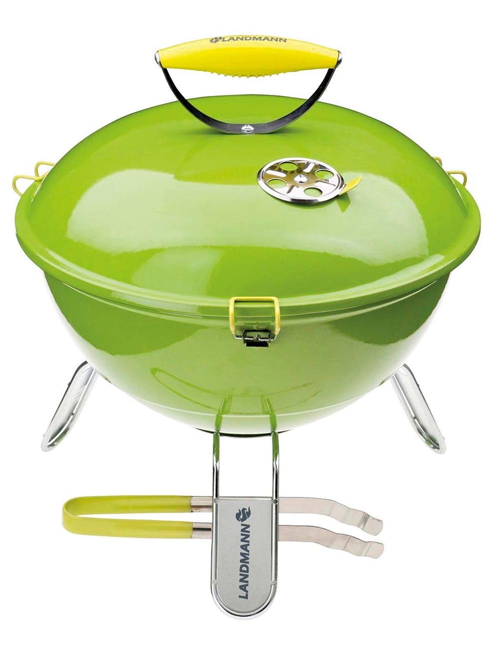 barbacoa portátil verde