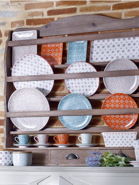 Dishware, Shelving, Serveware, Peach, Porcelain, Shelf, Collection, Pottery, Silver, earthenware, 