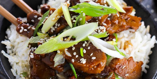 Seitán cocinado al estilo mongol seitán cocinado al estilo mongol