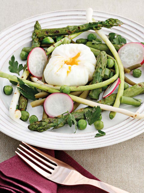Ensalada verde con huevo poché ensalada verde con huevo poché