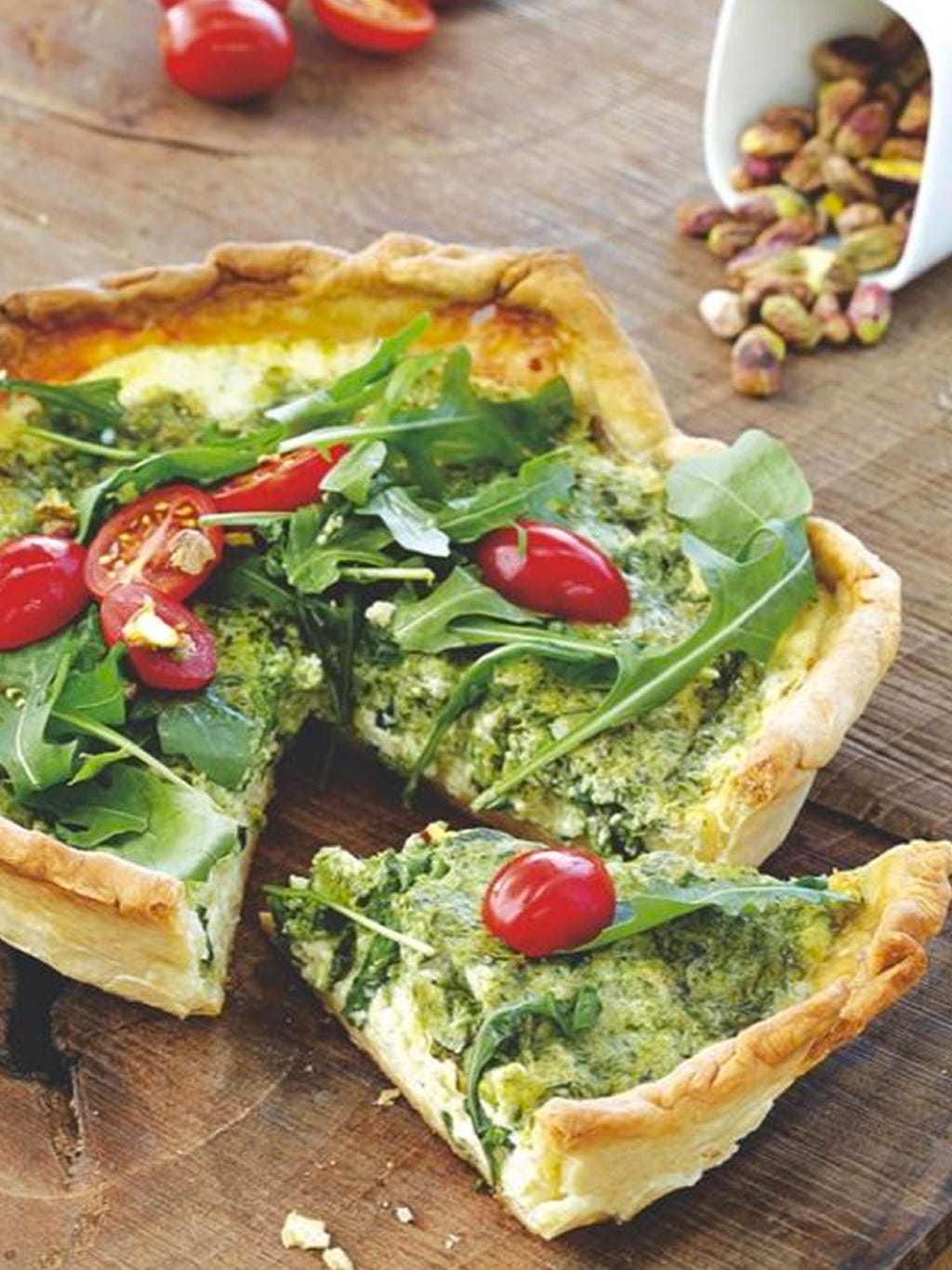 quiche con hojaldre