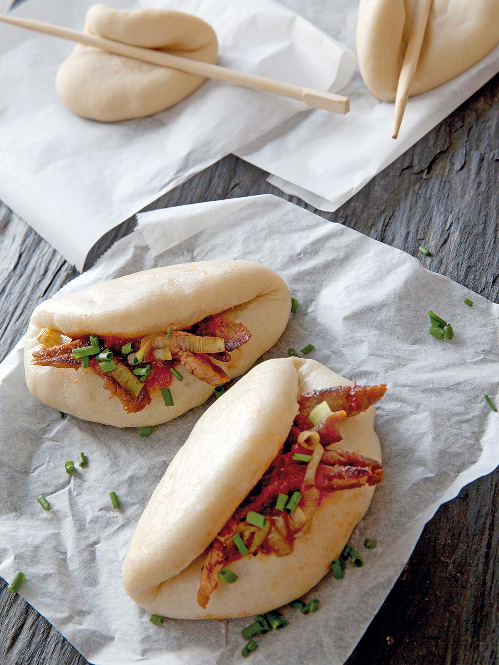 panecillos chinos bao